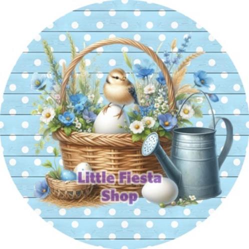 LF1678 icing frosting lente vogel ei 20cm eetbare print, Hobby en Vrije tijd, Taarten en Cupcakes maken, Nieuw, Versiering, Taarten