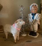 Groot antiek schaap, Ophalen of Verzenden