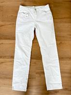 Witte Brax broek mt 38  Mary, Maat 38/40 (M), Verzenden, Wit, Zo goed als nieuw