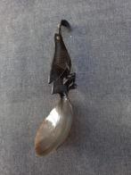 Vintage opscheplepel van koeienhoorn., Ophalen of Verzenden