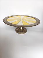 art deco taartschotel op voet, 1920-'40, genummerd, Antiek en Kunst, Ophalen of Verzenden