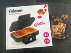 Tristar Wafelijzer WF-1165 + Wafelmix - Nieuw!, Ophalen of Verzenden, Uitneembare platen, Nieuw