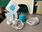 MyBambini's flessenverwarmer incl 2 adapters, Kinderen en Baby's, Babyvoeding en Toebehoren, Ophalen of Verzenden, Zo goed als nieuw
