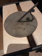 Bronzen Zonnewijzer - 16cm Diameter, Antiek en Kunst, Ophalen of Verzenden