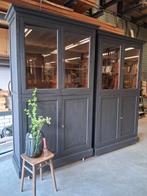 Vitrinekast buffetkast 2 stuks nu 750.00, Huis en Inrichting, Kasten | Vitrinekasten, Ophalen, 100 tot 150 cm, 200 cm of meer