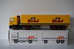 TE KOOP LION TOYS DAF 95 400Ati 3 ASSIGE OPLEGGER GROLSCH, Ophalen of Verzenden, Zo goed als nieuw, Bus of Vrachtwagen, Lion Toys