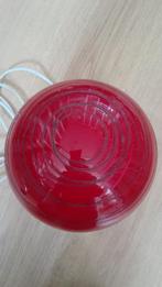 retro space lamp mars, Ophalen of Verzenden, Zo goed als nieuw, Glas, Minder dan 50 cm