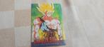 dragonball z kaart reverseholo Goku Super Saiyan ripped shir, Ophalen of Verzenden, Zo goed als nieuw, Losse kaart