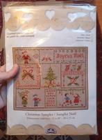 DMC kerst merklap borduurpakket sampler, Verzenden, Nieuw, Handborduren, Borduurpakket