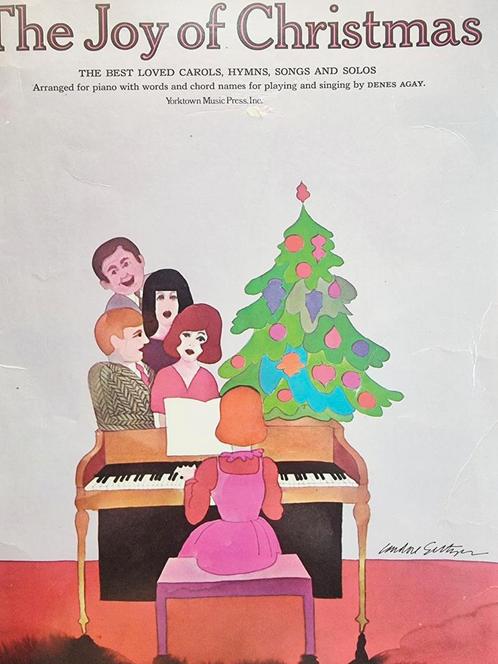 The Joy of Christmas. Zang Piano., Muziek en Instrumenten, Bladmuziek, Zo goed als nieuw, Thema, Populair, Piano, Zang, Ophalen of Verzenden