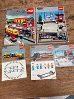 Oude lego 12v trein boekjes instructies jaren 80 12 volt, Ophalen of Verzenden, Gebruikt, Losse stenen, Lego