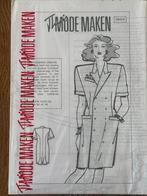 845/3 Patronen doorknoop jurk, Vintage jaren 80, Hobby en Vrije tijd, Kledingpatronen, Ophalen of Verzenden, Nieuw, Vrouw, Overige merken