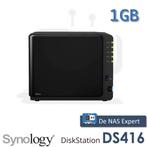 NAS Synology DS416 1GB refurbished, Computers en Software, Info@synology.com, Synology, Refurbished, Ophalen of Verzenden