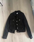 Spijkerjasje zwart, dames, maat xs, Zwart, Zo goed als nieuw, Jasje, Maat 34 (XS) of kleiner