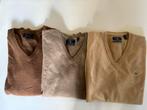 3 x GANT  fine lamswol wol trui maat XL €47,50 p/st, Bruin, Verzenden, GANT, Maat 56/58 (XL)