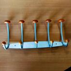 Wandkapstok Seco met 5 dubbele haken, Huis en Inrichting, Woonaccessoires | Kapstokken, Wandkapstok, Gebruikt, Ophalen of Verzenden