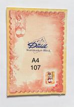 Diddl A4 postzegelblok  nr 107 in de originele verpakking, Ophalen of Verzenden, Nieuw, Papier, Kaart of Schrift