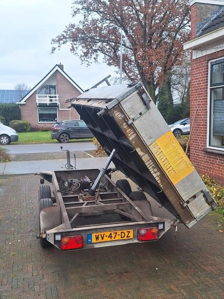 Hapert E2700 kiepaanhanger, Auto diversen, Aanhangers en Bagagewagens, Gebruikt, Ophalen