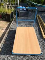 Magazijnkar ,sterk karretje 500 kilo draags gewicht, Doe-het-zelf en Verbouw, Transportwagens, 100 liter of meer, Ophalen, Gebruikt