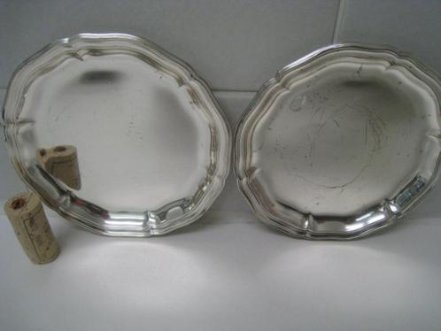 Set van 4 zilveren schalen, Antiek en Kunst, Antiek | Servies los, Ophalen of Verzenden