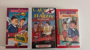 Laurel en Hardy VHS banden. beschikbaar voor biedingen
