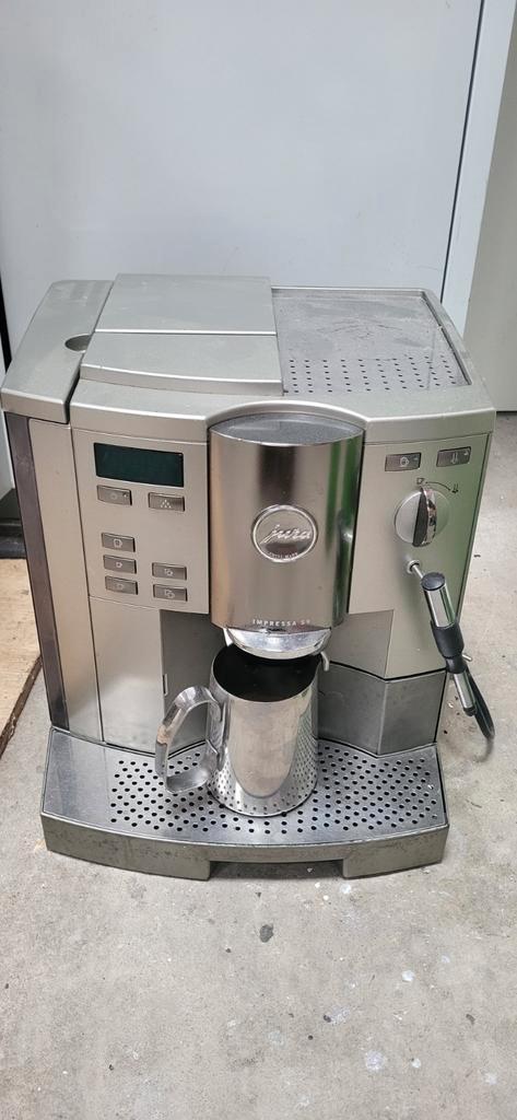 Jura Impressa S9 Espresso Machine, Witgoed en Apparatuur, Koffiezetapparaten, Gebruikt, Koffiebonen, Espresso apparaat, Afneembaar waterreservoir