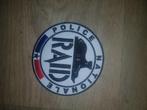 RAID Police National Arrestatieteam Frankrijk Embleem Patch, Embleem of Badge, Nederland, Overige soorten, Ophalen of Verzenden