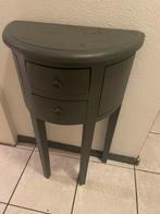 Mooie Sidetable / nachtkastje 2 kleine lades, Ophalen, Zo goed als nieuw, Minder dan 45 cm, 70 cm of meer