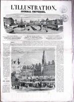 L’ Illustration, ca. 500 weekbladen. jaargangen 1858-1892, Boeken, Ophalen of Verzenden, Gelezen