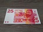 Vrijwel UNC biljet 25 gulden Sweelinck 1971, 10 cijfers, Ophalen of Verzenden, 25 gulden