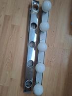 Wandlamp make-up spiegel lamp, Ophalen of Verzenden, Gebruikt, Glas, Vintage