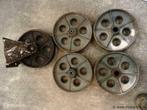 Online Veiling: 3 oude/antieke wielen, Antiek en Kunst, Antiek | Overige Antiek