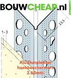 Hoekbeschermers 2.60mtr BOUWCHEAP heeft grote voorraad bosje, Doe-het-zelf en Verbouw, IJzerwaren en Bevestigingsmiddelen, Nieuw