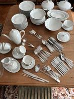 12 delig servies met bestek, Antiek en Kunst, Antiek | Servies compleet, Ophalen