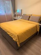 Swiss sense boxspring 160x200 met matras en kussen, Ophalen, Tweepersoons, Zo goed als nieuw, 200 cm