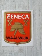 sticker bedrijfsbrandweer ZENECA WAALWIJK, Ophalen of Verzenden, Zo goed als nieuw, Bedrijf of Vereniging