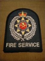Nieuw Zeeland Brandweer patch, Verzamelen, Militaria | Algemeen, Verzenden, Overige soorten, Overige gebieden, Embleem of Badge