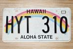 Originele kentekenplaat nummerbord uit Hawaii 1991, Verzamelen, Overige Verzamelen, Ophalen of Verzenden, Gebruikt