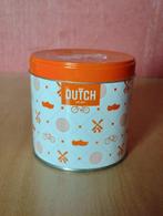 Dutch Stroopwafel blik, Verzamelen, Blikken, Verzenden, Gebruikt, Koek(jes)