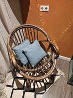 Rotan Stoel, Huis en Inrichting, Stoelen, Ophalen, Bruin, Zo goed als nieuw, Eén
