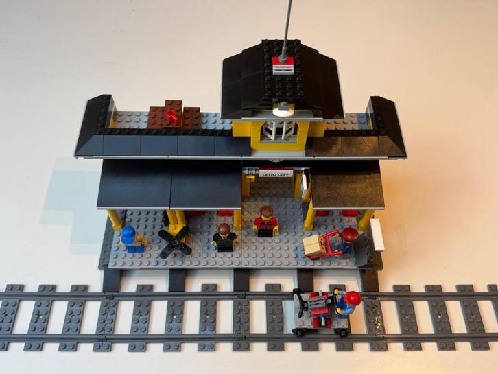 LEGO - Set 7997 - City - Train Station (Station), Kinderen en Baby's, Speelgoed | Duplo en Lego, Zo goed als nieuw, Lego, Complete set