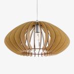 Nieuw! EGLO Cossano 2 hanglamp Ø50 cm hout, Ophalen of Verzenden, Nieuw, Hout, Japandiw - scandinavisch - bohemian - modern rustiek
