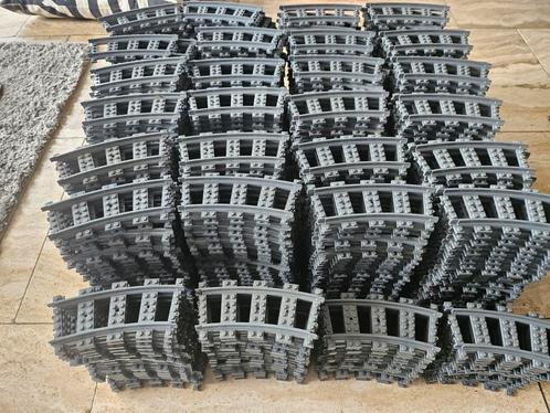 Lego trein rails voor RC treinen 688 bochten, Kinderen en Baby's, Speelgoed | Duplo en Lego, Gebruikt, Ophalen of Verzenden