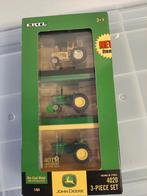 John Deere set van 3 stuks 4020. Ertl schaal 1:64., Ophalen of Verzenden, Nieuw, Groter dan 1:32, Overige merken