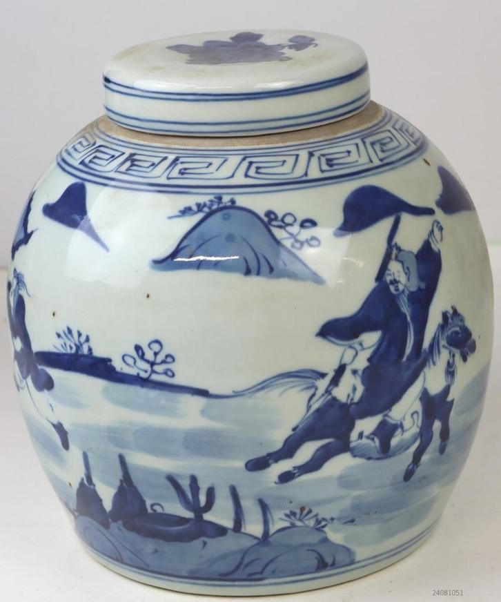 Gemberpot - Porselein, Antiek en Kunst, Antiek | Porselein, Ophalen of Verzenden