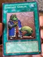 Yu-Gi-Oh! Upstart Goblin MRL-E033 1st Edition !, Ophalen of Verzenden, Zo goed als nieuw, Losse kaart, Foil