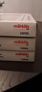 Marklin railsets 24902 C2 - 24904 C4 - 24905 C5, Hobby en Vrije tijd, Modeltreinen | H0, Wisselstroom, Rails, Ophalen of Verzenden