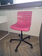 Bureaustoel Ikea Skalberg, Ophalen of Verzenden, Bureaustoel, Roze, Zo goed als nieuw