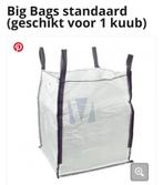 GEVRAAGD lege bigbag gebruikt, Tuin en Terras, Zand, Ophalen of Verzenden, Gebruikt, Ophoogzand