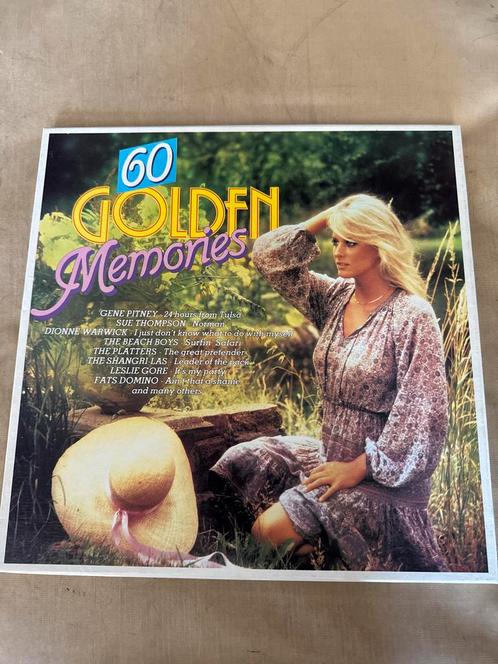 60 Golden Memories - Verzamelalbum, Cd's en Dvd's, Vinyl | Verzamelalbums, Gebruikt, Pop, Ophalen of Verzenden